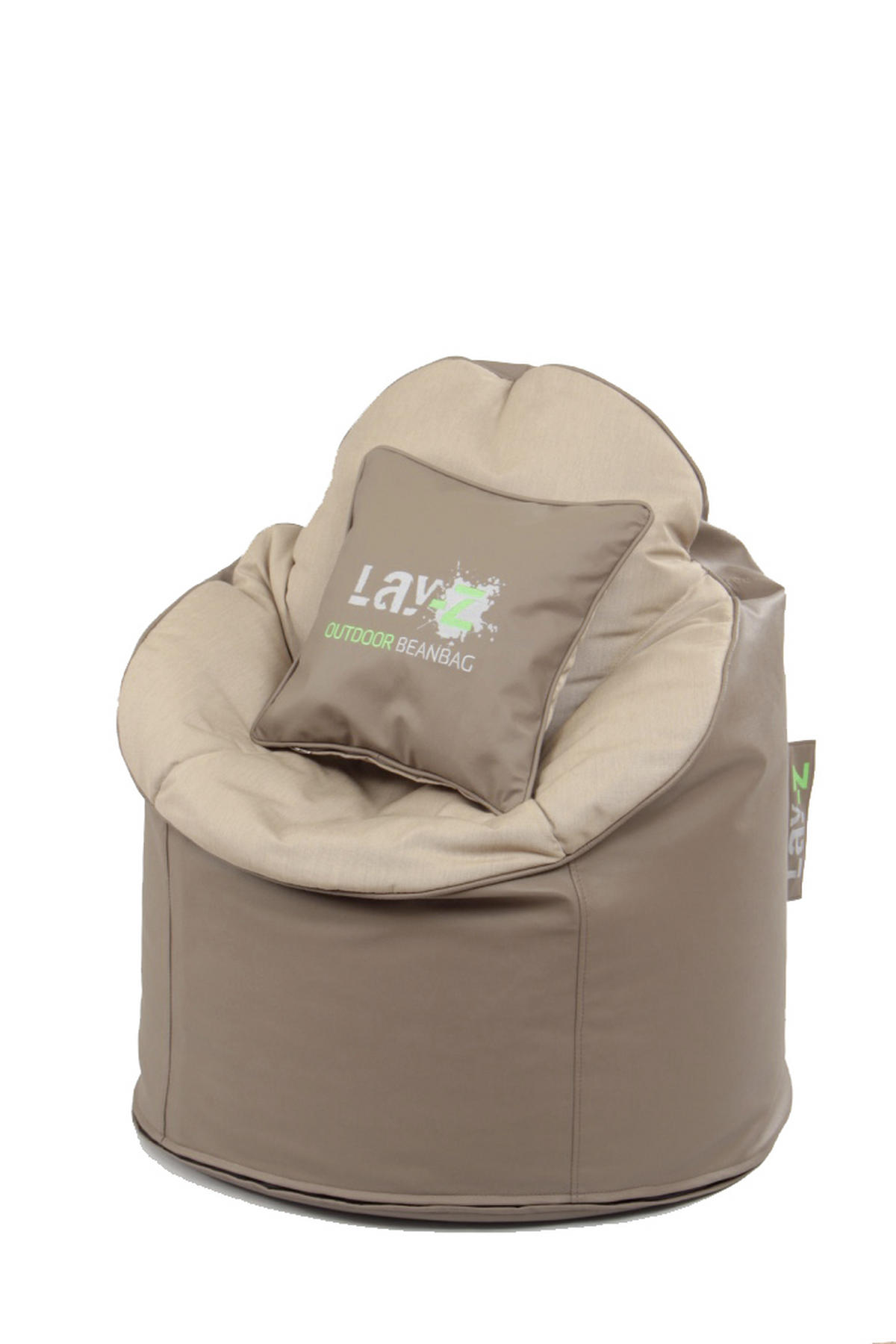 VREĆA ZA SJEDENJE tekstil  smeđa, bež  - bež/smeđa, Design, tekstil (95/80cm)