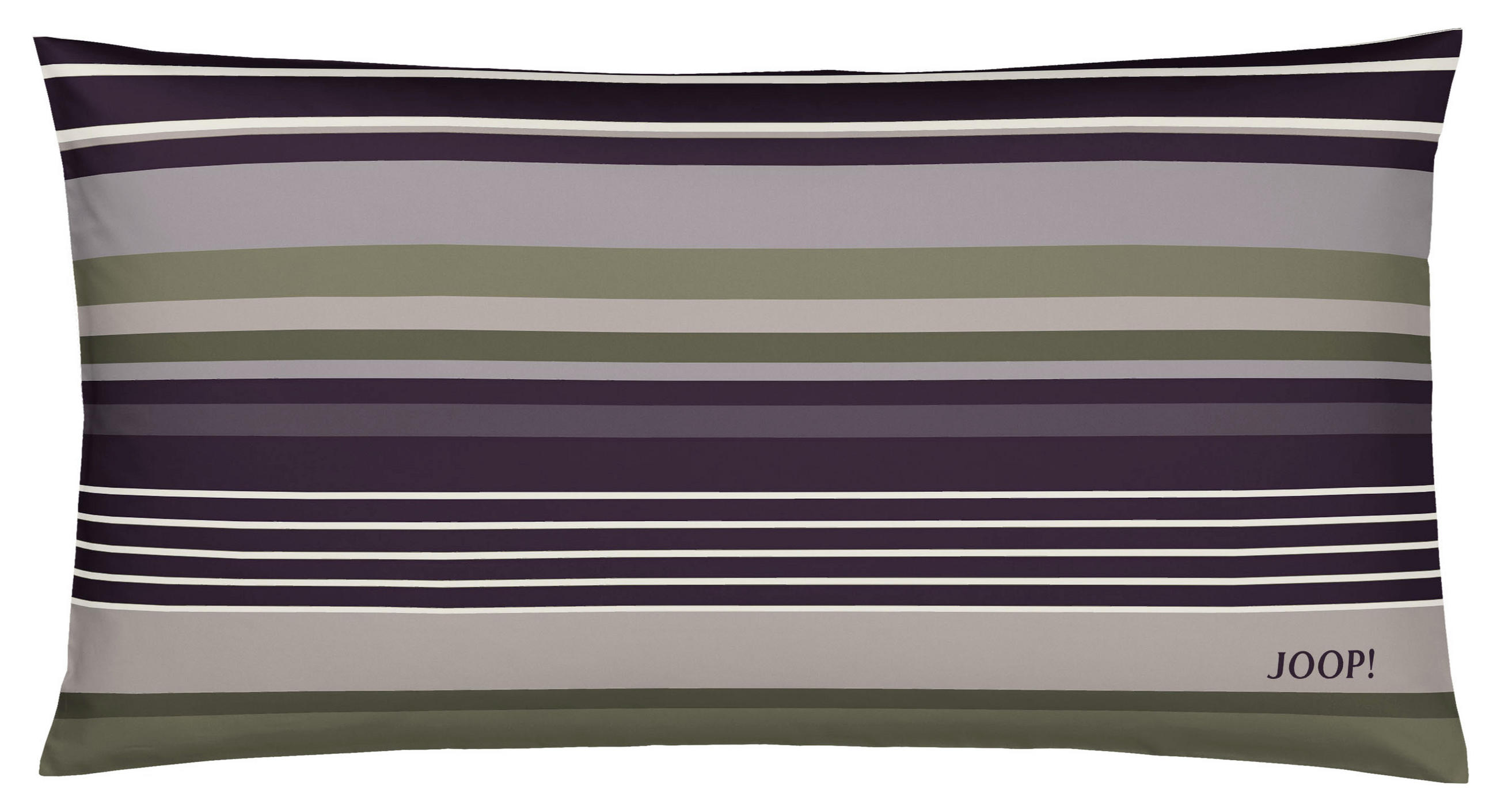 KISSENHÜLLE 40/80 cm - Lila/Hellgrün, Basics, Textil (40/80cm) - Joop!