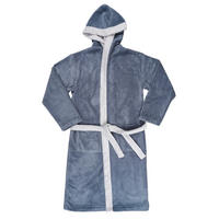 BADEMANTEL Poppy XL Unisex  - Dunkelgrau, Konventionell, Textil (XLnull) - Vossen