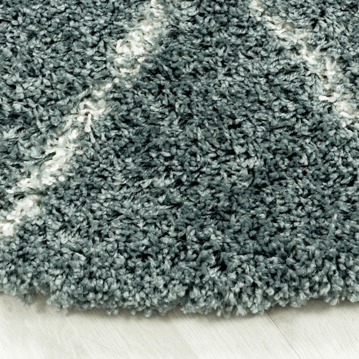 HOCHFLORTEPPICH 120 cm Alvor 3401 blau Blau  - Blau, Basics, Textil (120cm) - Novel