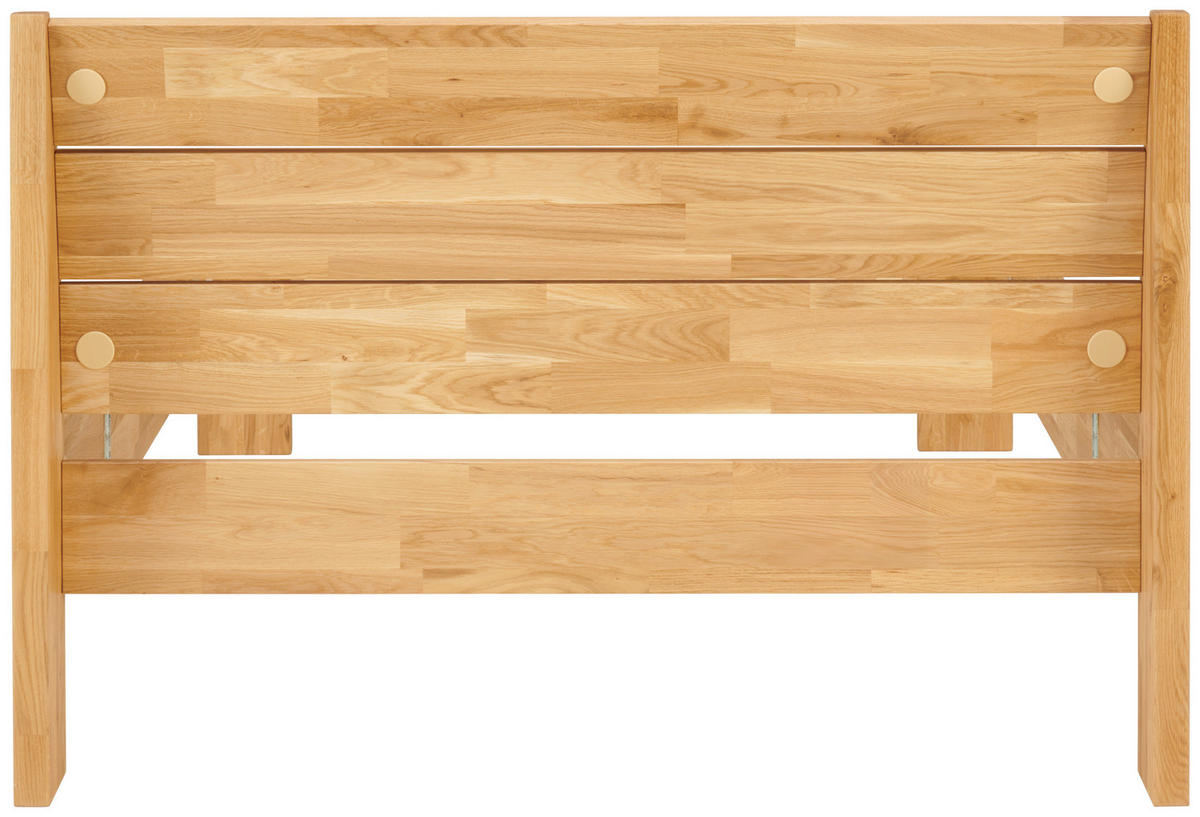 POSTELJA 140 cm   x 200 cm  , les divji hrast  - divji hrast, Moderno, les (140/200cm) - MID.YOU