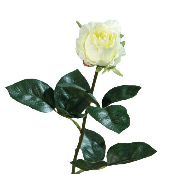 KONSTBLOMMA - cremefärgad, Klassisk, textil/plast (43cm)