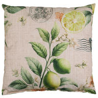 ZIERKISSEN 48/48 cm  - Sandfarben, Design, Textil (48/48cm)