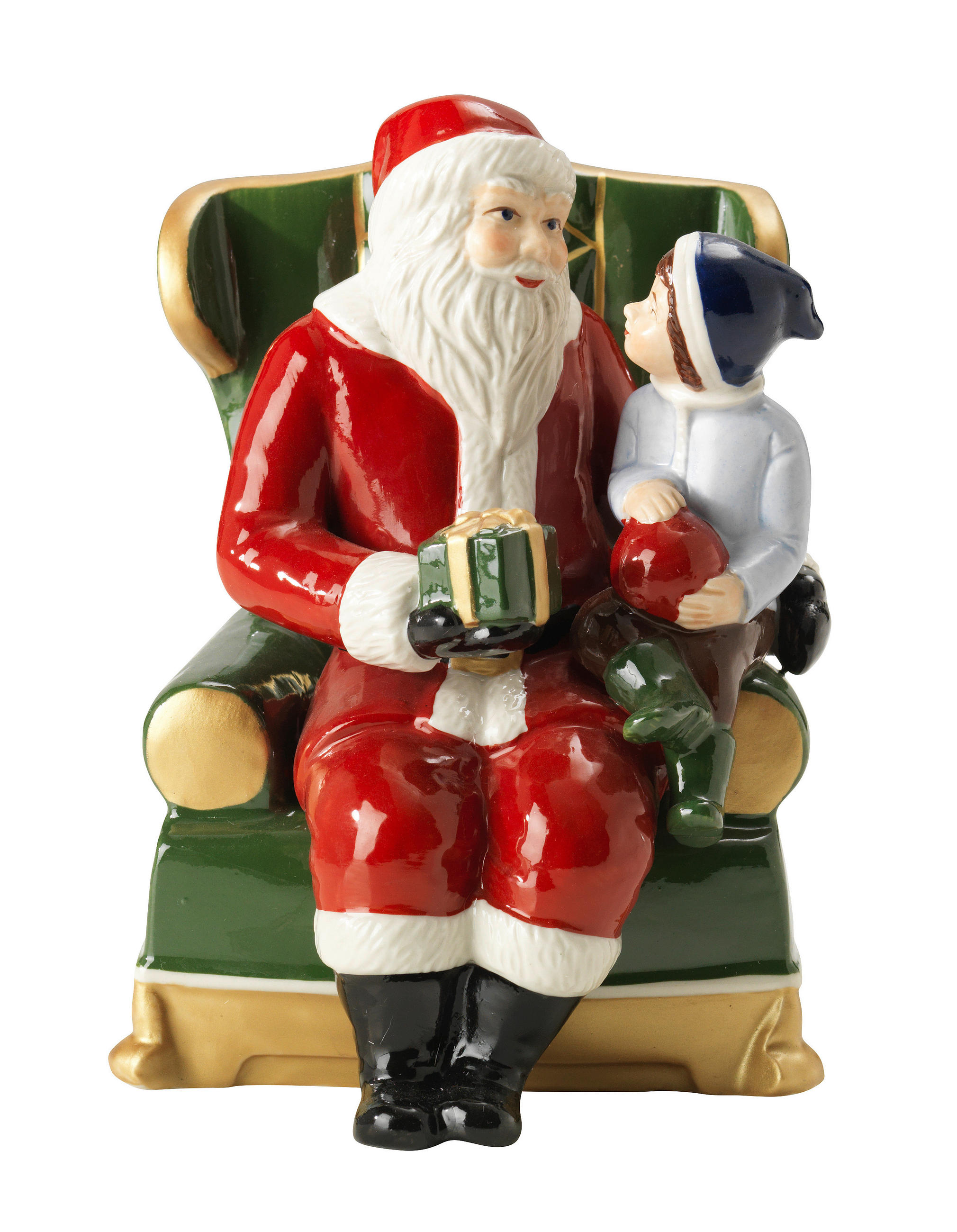 WEIHNACHTSMANN Christmas Toys  - Rot/Weiß, Basics, Keramik (10/10/15cm) - Villeroy & Boch