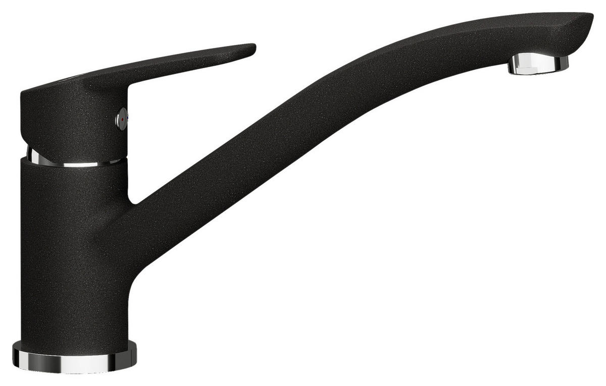 KÜCHENARMATUR 522000GNE  - Schwarz, Basics, Stein/Metall (5/15,5/20,5cm) - Schock