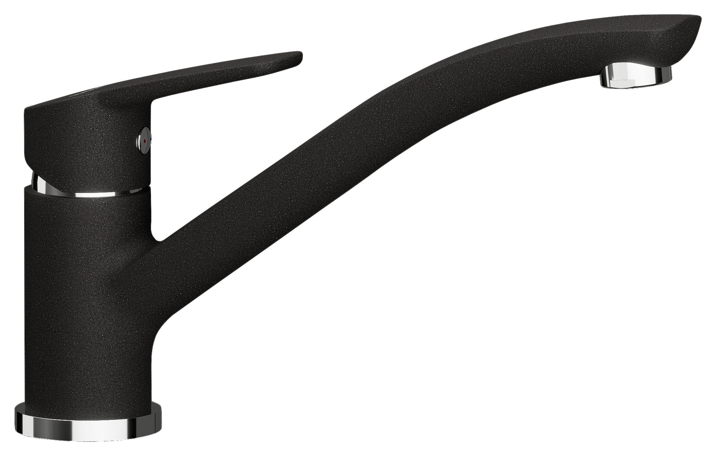 Schock Küchenarmatur Daja Schwarz 5x15.5x20.5 cm