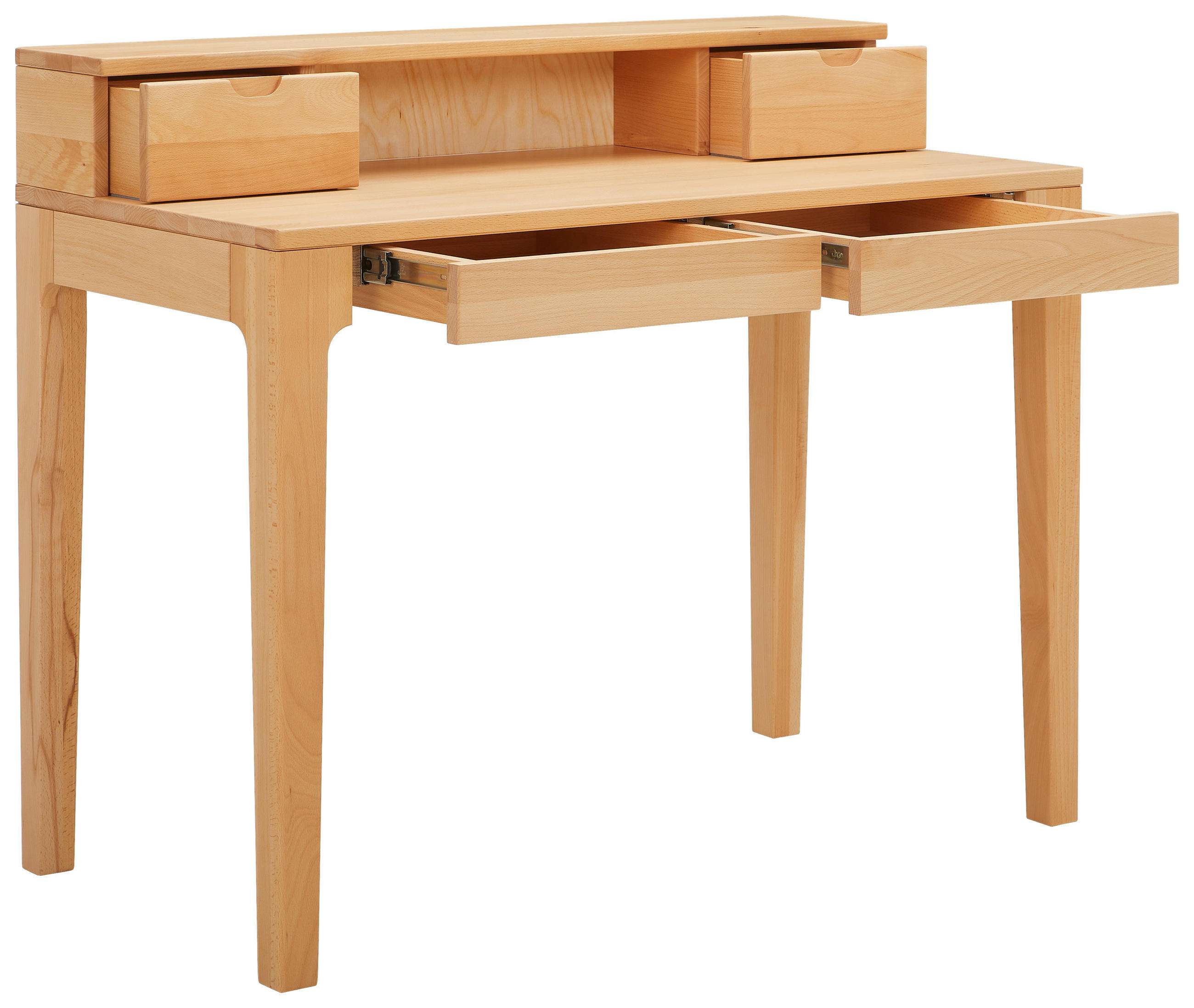 SCHREIBTISCH 110/55-91/76 cm  in Kernbuche  - Kernbuche, Basics, Holz (110/55-91/76cm) - Boxxx