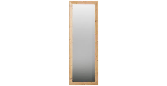 WANDSPIEGEL 52/152/2,7 cm    in rechteckig  - Kieferfarben, KONVENTIONELL, Glas/Holzwerkstoff (52/152/2,7cm) - Xora
