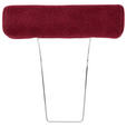 KOPFSTÜTZE in Webstoff  - Rot, Design, Textil (52/14/12cm) - Carryhome