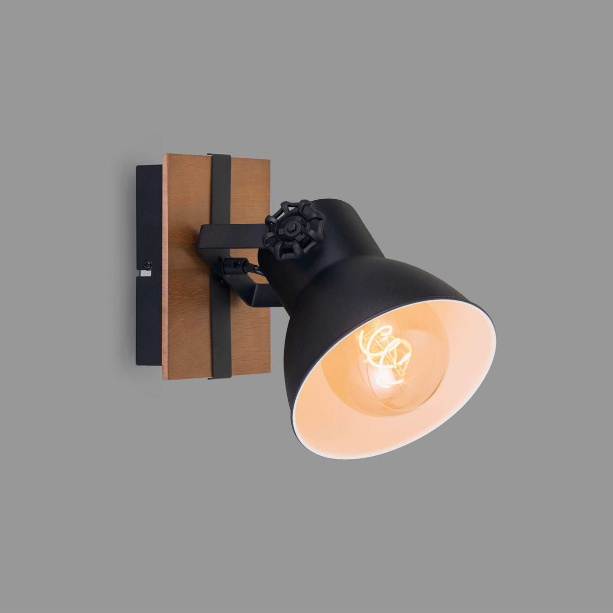 REFLEKTOR  - crna, Natur, metal (17/17cm)