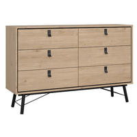 SIDEBOARD 150,3/94,8/40,1 cm  - svart/ekfärgad, Design, metall/trämaterial (150,3/94,8/40,1cm) - Best Price