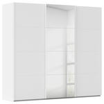 SCHWEBETÜRENSCHRANK  in Weiß  - Weiß, Design, Glas/Holzwerkstoff (242/223/68cm) - Novel