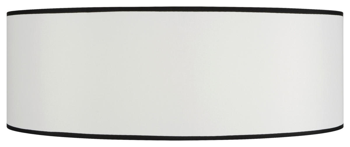 DECKENLEUCHTE 52/18/52 cm   - Weiß, Basics, Textil/Metall (52/18/52cm) - MAYTONI