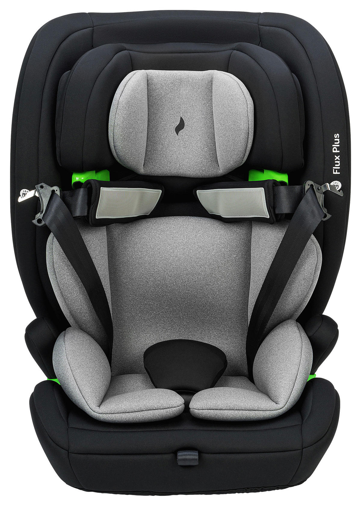 KINDERAUTOSITZ FLUX PLUS ECE R 129 i-SIZE  - Schwarz/Grau, Basics, Kunststoff/Textil (44cm) - Osann