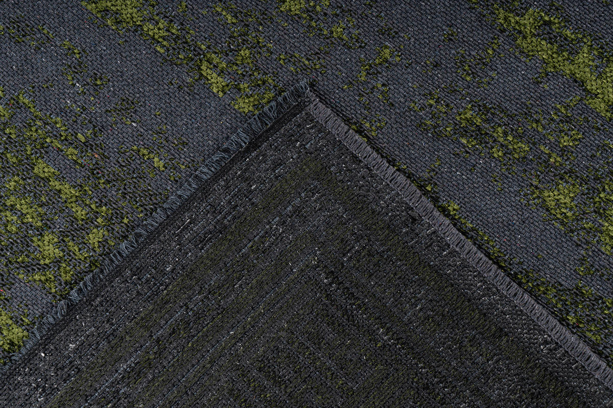 FLACHWEBETEPPICH 80/150 cm Grün  - Grün, KONVENTIONELL, Textil (80/150cm)