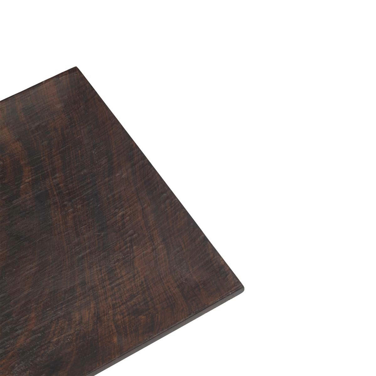 DEKOTABLETT - Dunkelbraun, Basics, Holz (20/2,5/25,5cm) - Aquanova