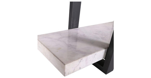 KONSOLENTISCH Beachclub Recyclingholz massiv Anthrazit, Naturfarben, Weiß, Dunkelbraun  - Anthrazit/Dunkelbraun, LIFESTYLE, Holz/Stein (135/45/79cm) - Landscape