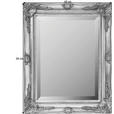 WANDSPIEGEL 40/50/3,3 cm    - Silberfarben, LIFESTYLE, Glas/Holz (40/50/3,3cm) - Landscape