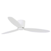 DECKENVENTILATOR  132/19 cm    - Weiss, Basics, Holzwerkstoff/Kunststoff (132/19cm) - P & B