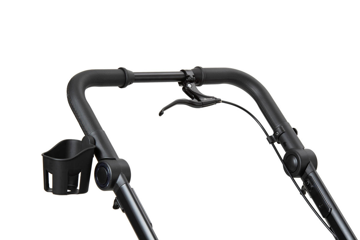 KINDERWAGENSET  IVY GTR Outdoor HB  Sand  - Sandfarben/Schwarz, Basics, Textil/Metall (94/58/119cm) - Hartan