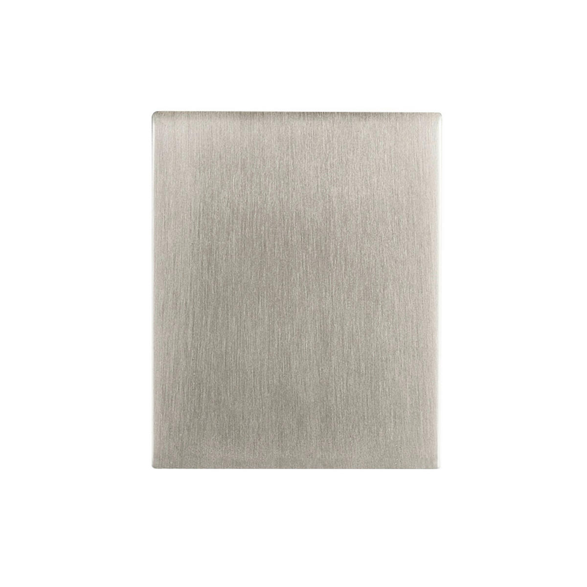 AUßENWANDLEUCHTE 8,7/10,6/10 cm   - Edelstahlfarben, Basics, Metall (8,7/10,6/10cm) - Nordlux