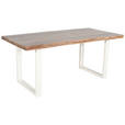 TISCHPLATTE in Holz 240/100/5,5 cm   - Akaziefarben, Design, Holz (240/100/5,5cm) - Landscape