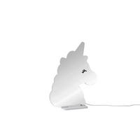 LED-DEKOLEUCHTE Unicorn 30,5/39,5 cm  - Weiß, LIFESTYLE, Kunststoff/Metall (30,5/39,5cm) - Novel