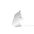 LED-DEKOLEUCHTE Unicorn 30,5/39,5 cm  - Weiß, LIFESTYLE, Kunststoff/Metall (30,5/39,5cm) - Novel