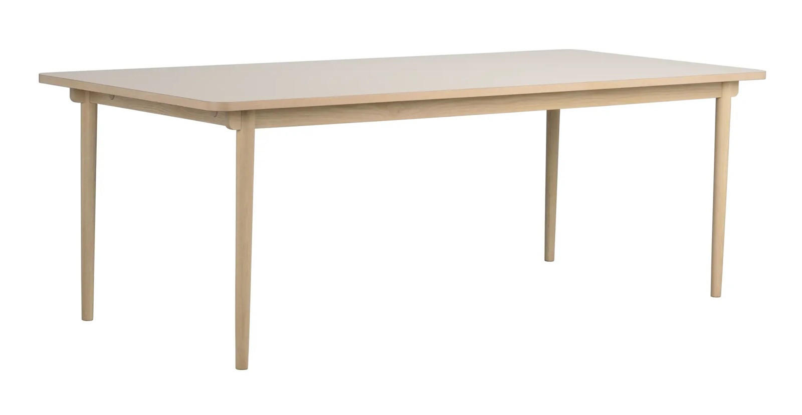 MATBORD beige, ek Bianco rektangulär  utdragbar, finns i olika storlekar, finns i olika trädekorer  - beige/ek Bianco, Klassisk, trä (220/95/75cm) - Rowico