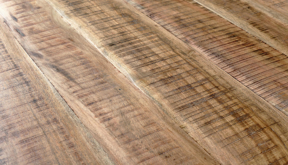 ESSTISCH in Holz, Metall 200/100/76 cm   - Anthrazit/Akaziefarben, LIFESTYLE, Holz/Metall (200/100/76cm) - Landscape