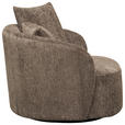 SESSEL in Webstoff Dunkelgrau  - Dunkelgrau/Schwarz, Design, Holz/Textil (101/82/97cm) - Carryhome