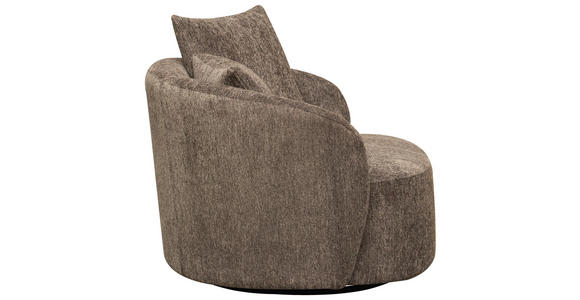 SESSEL in Webstoff Dunkelgrau  - Dunkelgrau/Schwarz, Design, Holz/Textil (101/82/97cm) - Carryhome