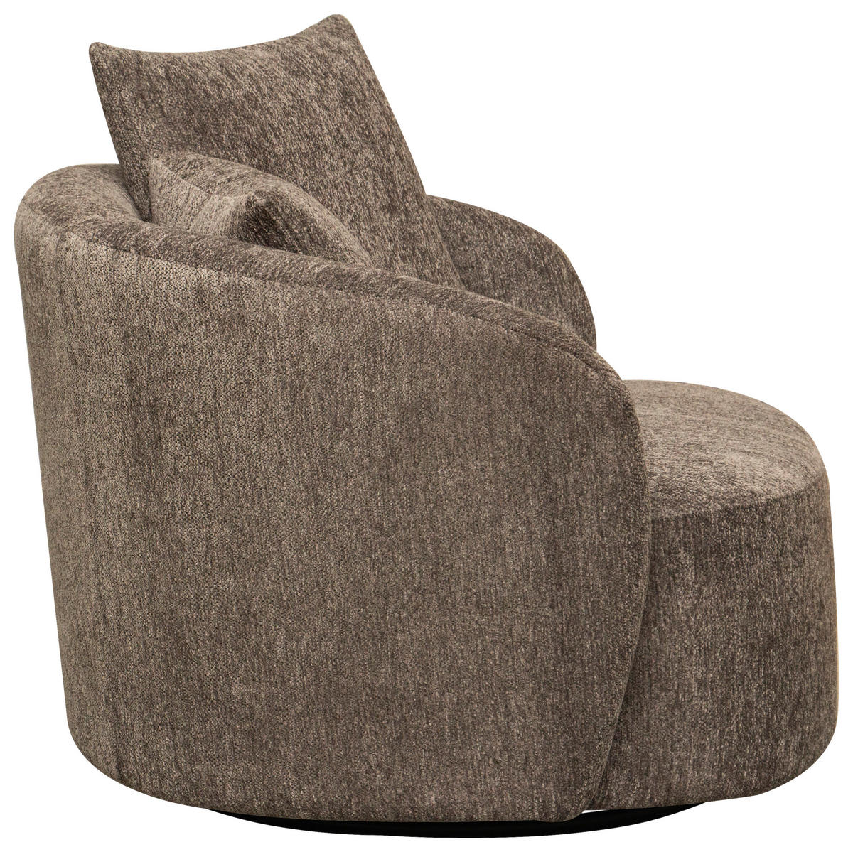 SESSEL in Webstoff Dunkelgrau  - Dunkelgrau/Schwarz, Design, Holz/Textil (101/82/97cm) - Carryhome