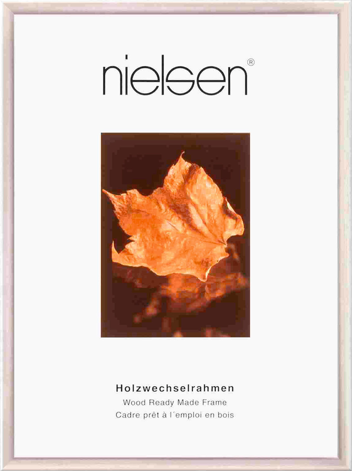 BILDERRAHMEN - Silberfarben, Basics, Holz (15/20cm) - Nielsen