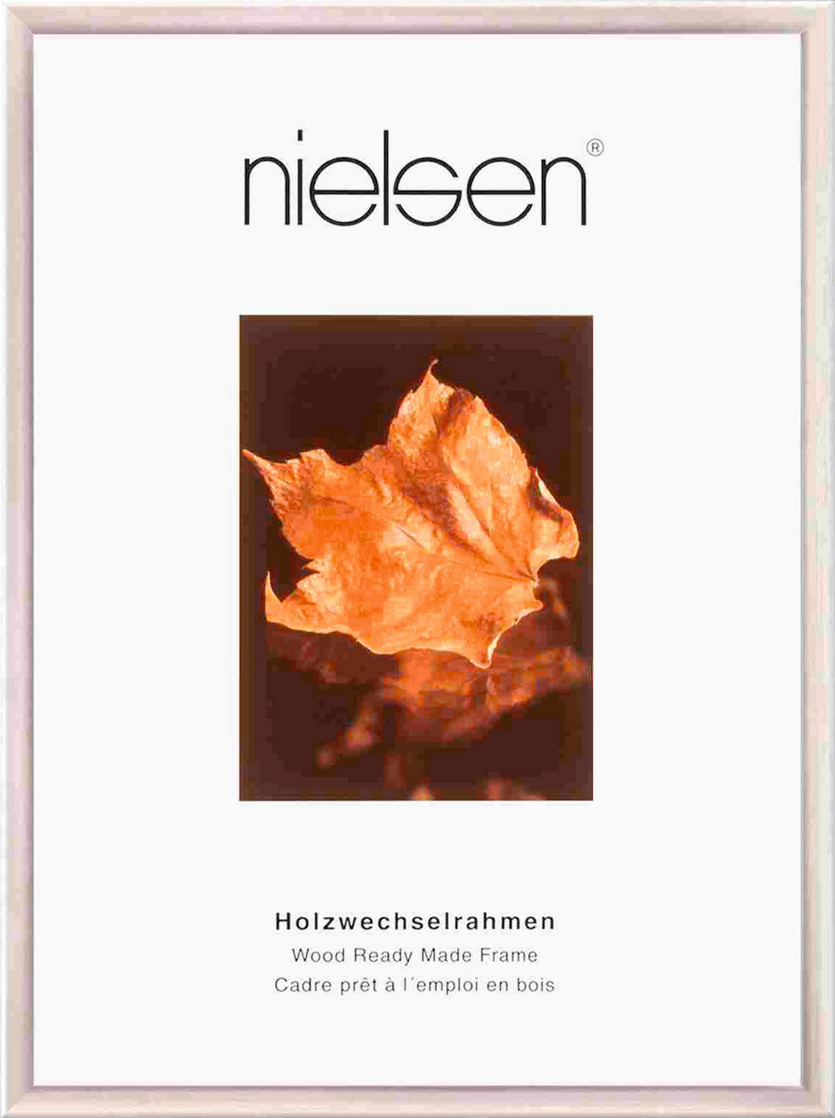 BILDERRAHMEN - Silberfarben, Basics, Holz (24/30cm) - Nielsen