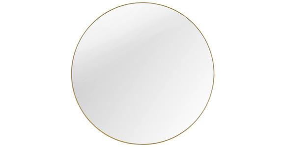 WANDSPIEGEL 80,5/80,5/2 cm    - Goldfarben, Design, Glas/Metall (80,5/80,5/2cm) - Xora