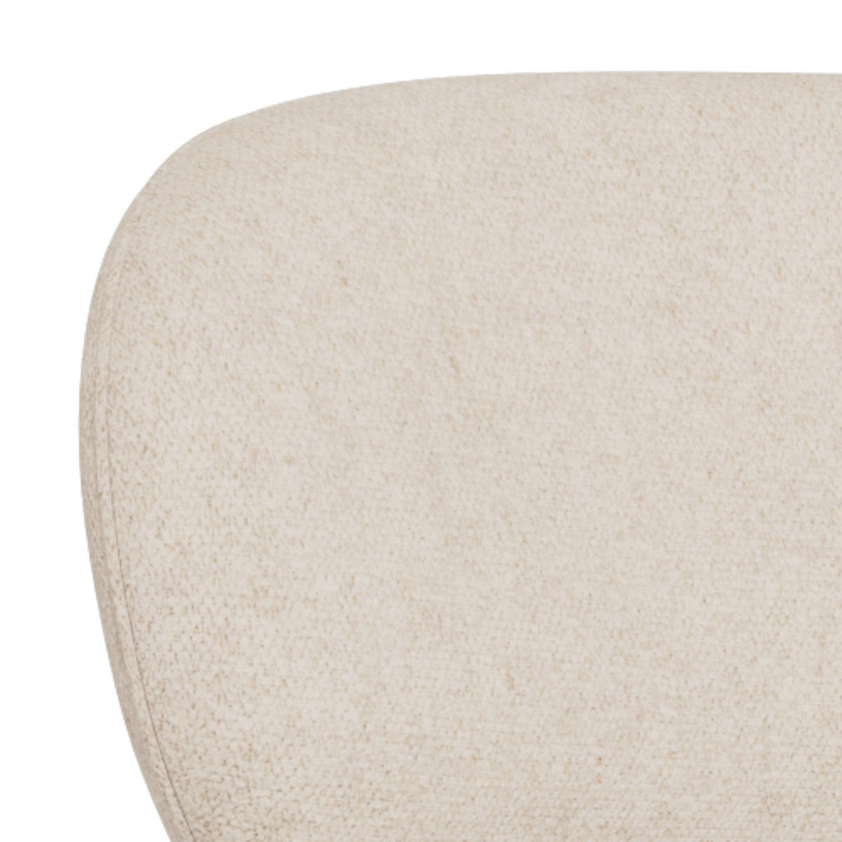 STUHL   Flachgewebe  - Sandfarben/Chromfarben, MODERN, Textil/Metall (47/79/53,5cm) - MID.YOU