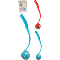 HUNDE-BALLSCHLEUDER - Blau/Rot, Basics, Kunststoff (38cm)