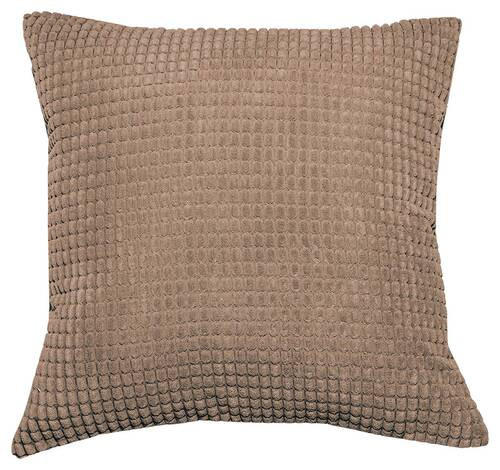 DEKORAČNÍ POLŠTÁŘ 45/45 cm - šedohnědá, Trend, textil (45/45cm) - Boxxx