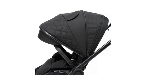 KINDERWAGENSET  - Schwarz, Basics, Textil/Metall - My Baby Lou