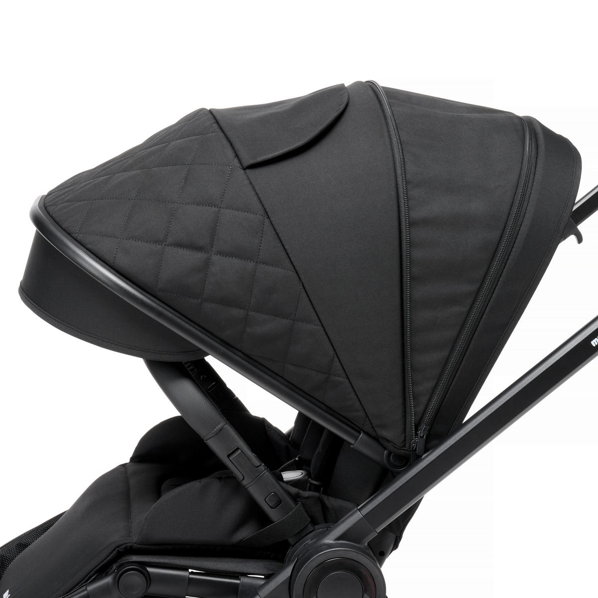 KINDERWAGENSET   schwarz  - Schwarz, Basics, Textil/Metall - My Baby Lou