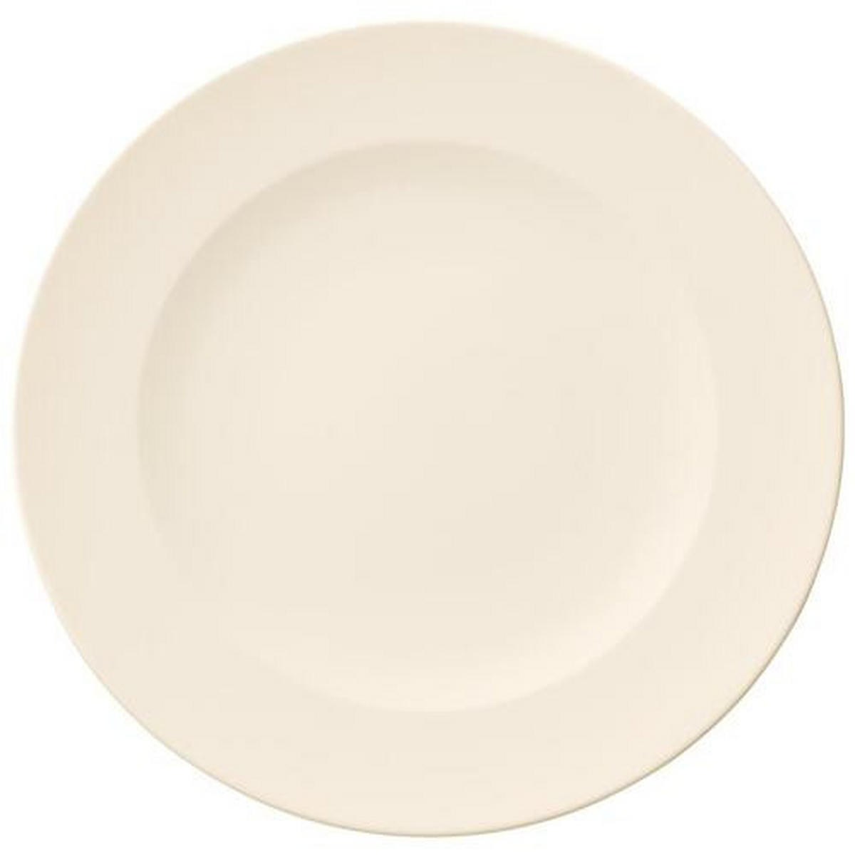 MĚLKÝ TALÍŘ, keramika, 27 cm - bílá, Konvenční, keramika (27cm) - Villeroy & Boch