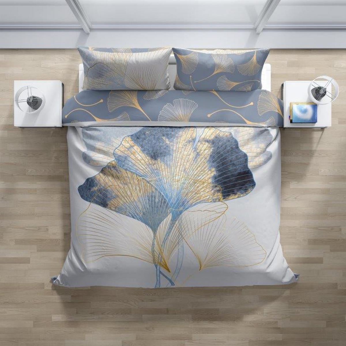 POSTELJINA SA DVA LICA 200/200 cm saten siva  - siva, Osnovno, tekstil (200/200cm) - Esposa