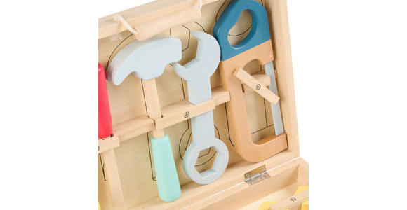 KINDER-WERKZEUGKOFFER  - Multicolor, Basics, Holz/Holzwerkstoff (31,5/23,5/5,9cm) - My Baby Lou