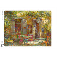 KUNSTDRUCK Essen & Trinken, Pflanzen 40/30 cm  - Beige/Orange, Basics, Papier (40/30cm) - Monee