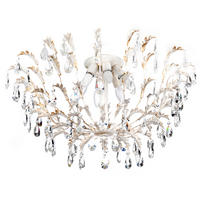 DECKENLEUCHTE  65/38 cm    - Weiß, KONVENTIONELL, Glas/Metall (65/38cm)