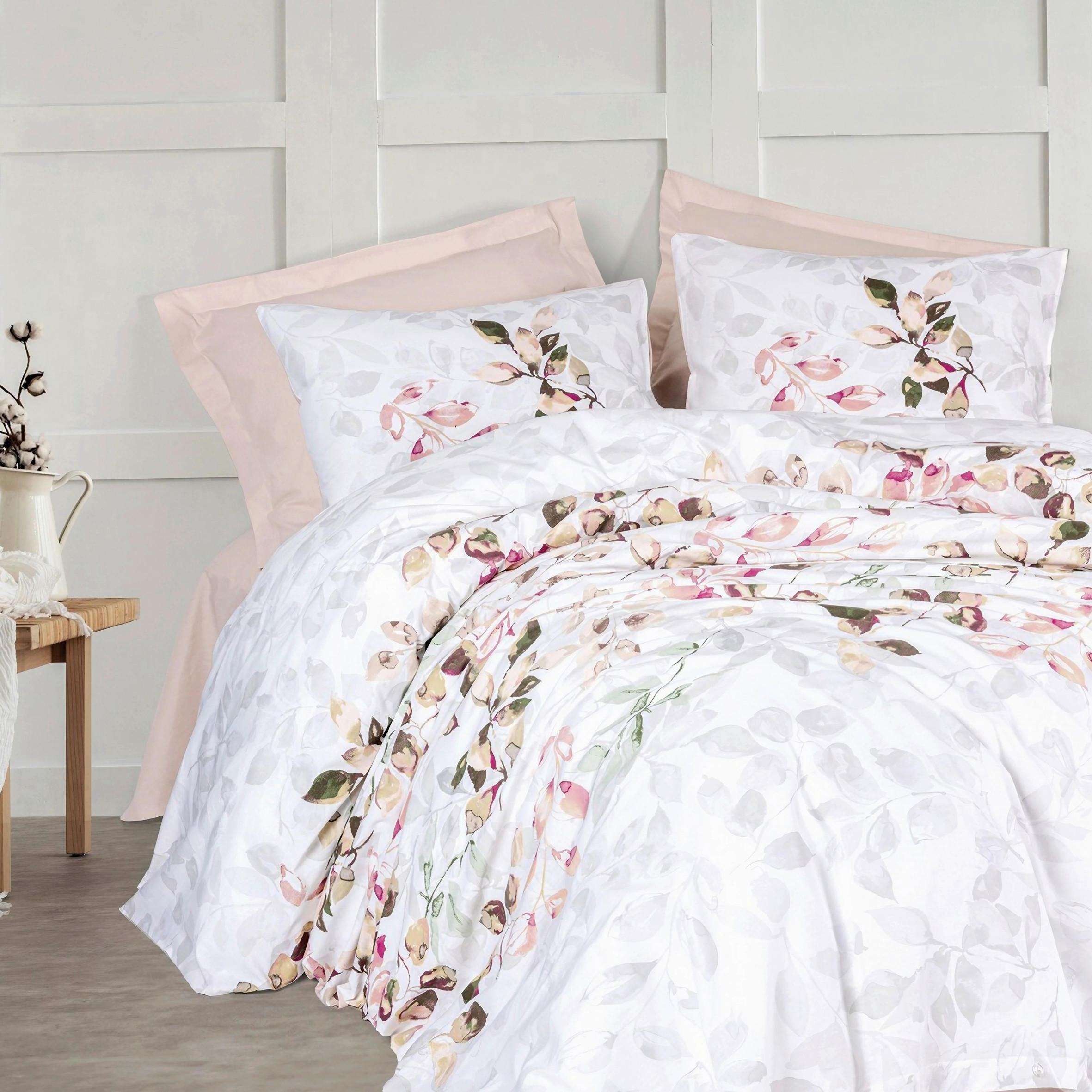 BETTWÄSCHE Renforcé 155/220 cm  - Beige, Basics, Textil (155/220cm)