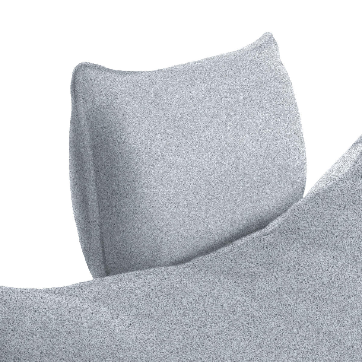 ECKSOFA PRATO Grau Mikrofaser  - Schwarz/Grau, MODERN, Textil/Metall (292/176cm) - MID.YOU