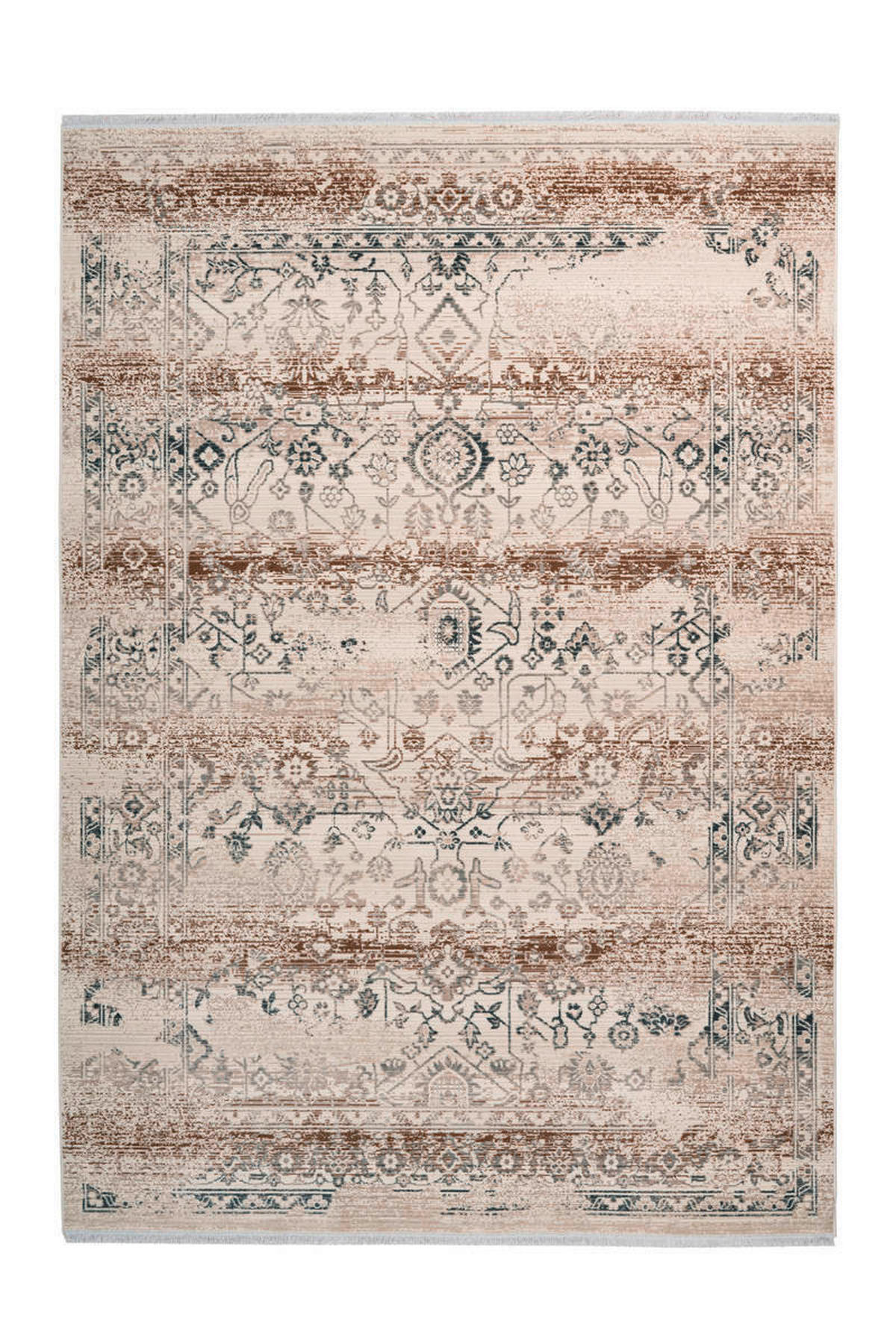 VINTAGE-TEPPICH 200/290 cm Anouk Beige  - Beige, Design, Textil (200/290cm) - Kayoom