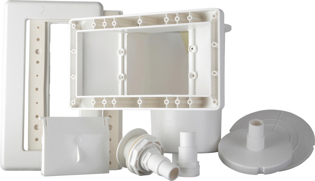 POOL-SET 2024 500/300/120 cm  - Weiß, KONVENTIONELL, Metall (500/300/120cm) - Gre